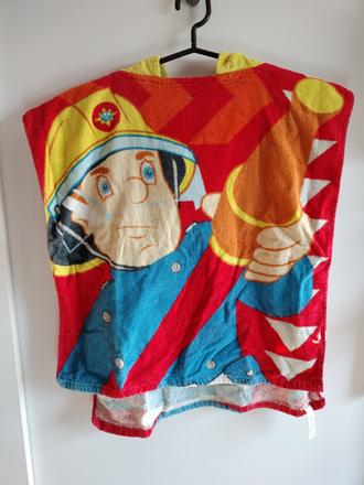 Požiarnik sam detské pončo, 