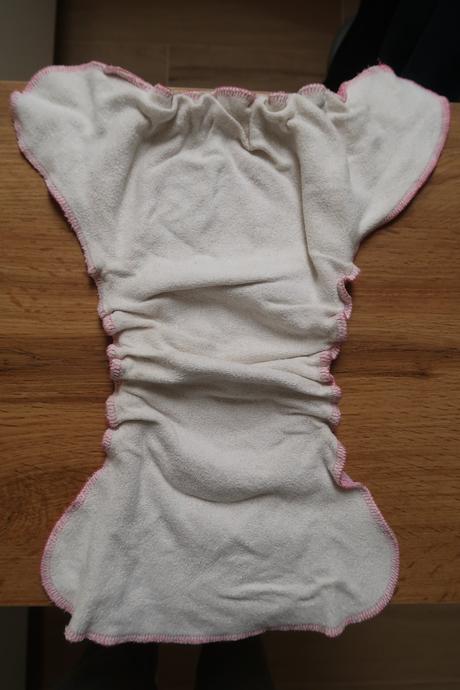 Fialová kalhotková plenka na snappi sponu, majab