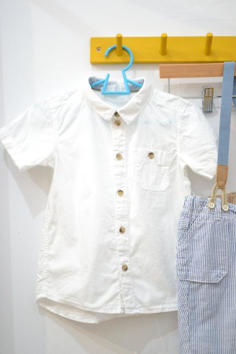 Detská súprava košeľa šortky 92, h&m,92