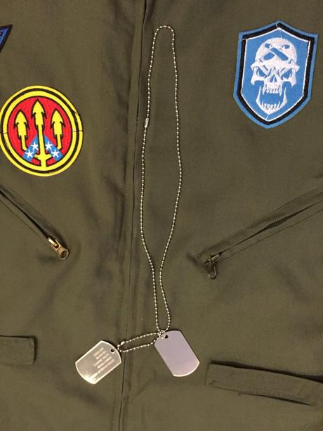 Pansky kostym pilot top gun l,