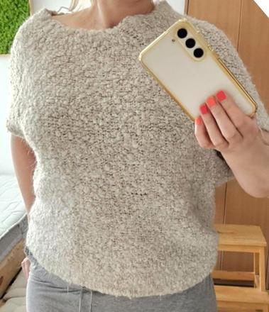 Teplý dámsky sveter / pulóver zara knit, veľ. m, zara,m