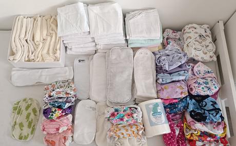 Kompletná plienková výbava- látkové plienky, 4 kg - 9 kg
