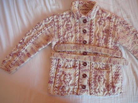 Pletený sveter, 140