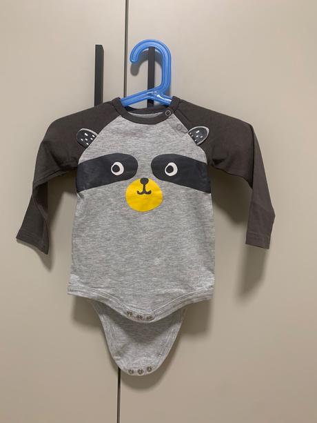 2ks detské body s dlhým rukávom, 80