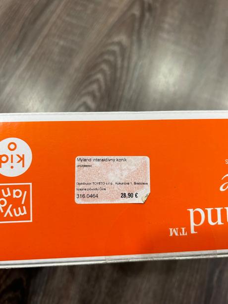 Myland novy interaktivny konik,