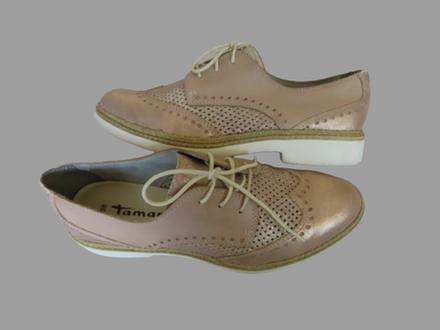 Kožené topánky tamaris, veľ.38, tamaris,38