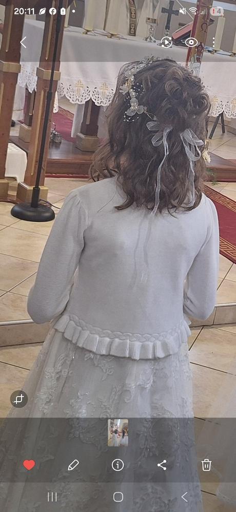 Bielý sveter, mayoral,140