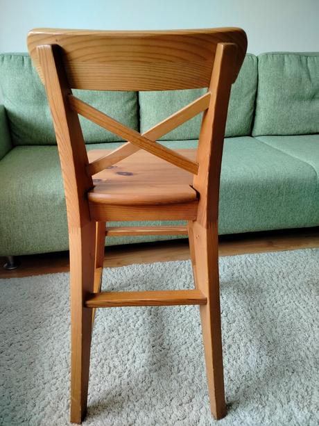 Detská vysoká stolička ikea ingolf,