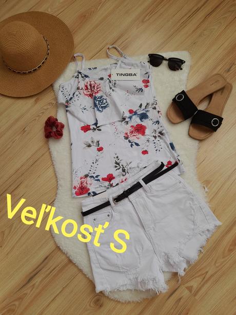 Dámske kvetinové tielka - rôzne druhy a veľkosti, l / m / s