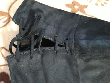 Vysoke cizmy teple 38brusena koza, 38