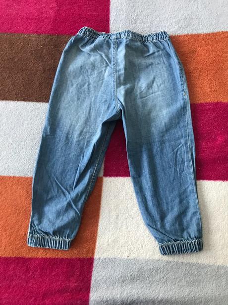 Rifle tenšie s masličkou, zn. h&m, vel. 92, h&m,92