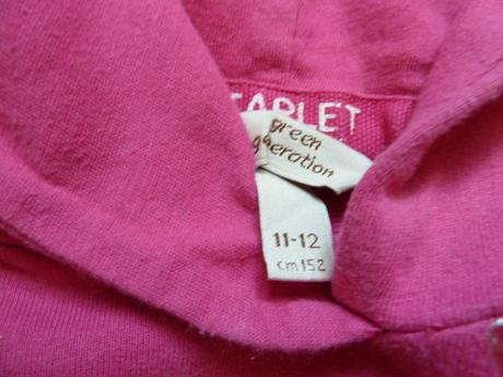 Dievčenská mikina 11- 12 rokov, 152