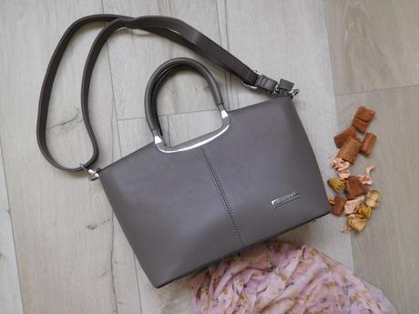 Lara bags kabelka nová šedá, lara bags