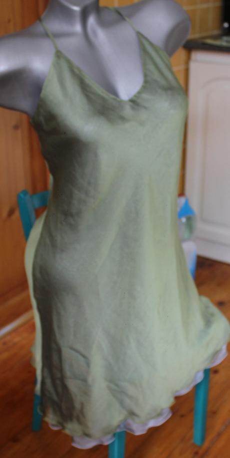 Zelena nocna kosielka, xl