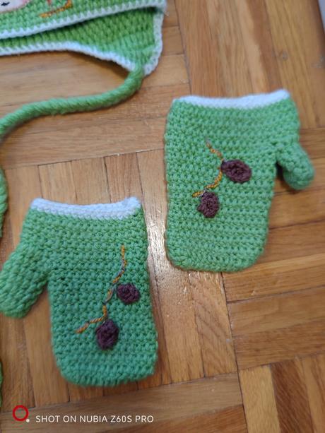 Hand made rozkošný, kvalitný komplet k next kol., 98