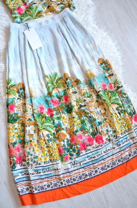 Zara letný komplet, zara,m / s / xs