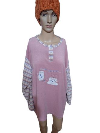 Dámsky vrch z froté pyžama, xxl