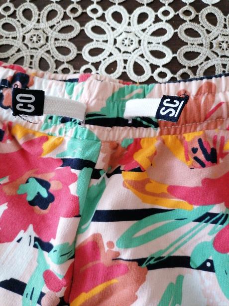 Dievčenské elastické šortky 158, 158