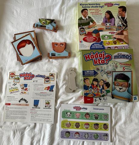 Hádaj kto - mišmaš - hasbro za 10eur,