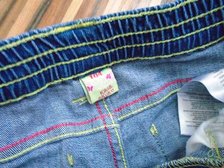 Jeansové nohavice skinny, kiki&koko,104