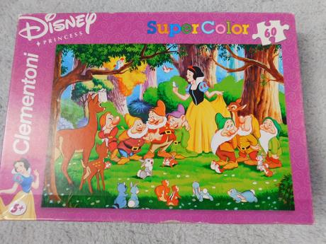 7 ks puzzle disney- princess 5 a macko pu 2,