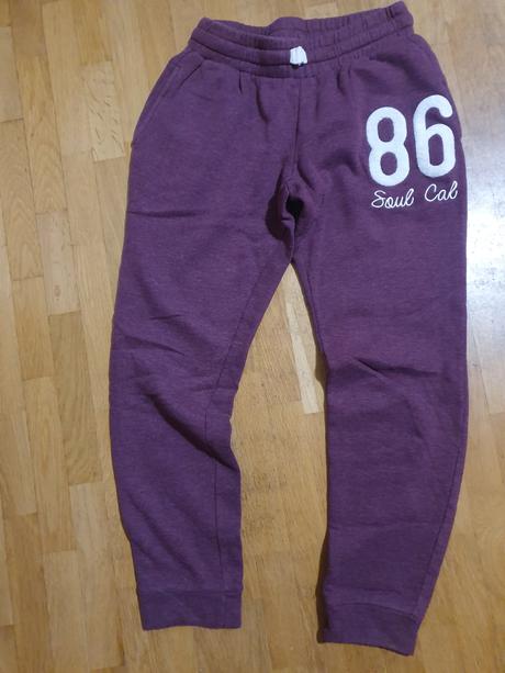 Tepláky pre chlapca /bordové, 152