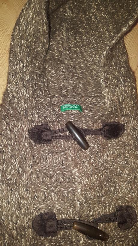 Hnedý sveter beneton, benetton,116