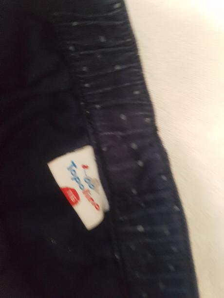 Zateplené menčestrové nohavice, č. 116, topolino,116