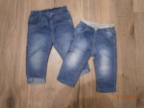 Zateplené nohavice 2 ks (80), 80