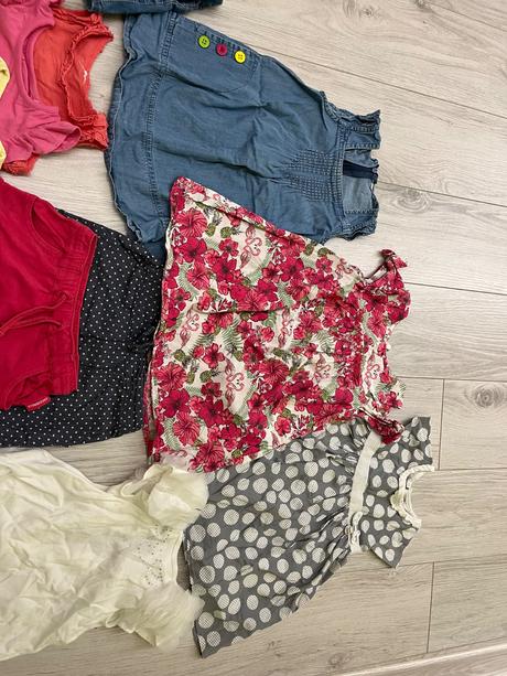 Mix letného oblečenia dievča 74-80, 68–80