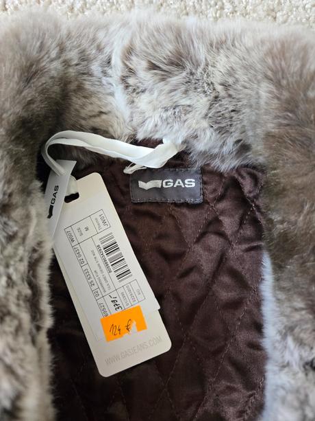 Kožušinová rifľová bunda gas, m