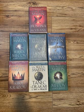 Game of thrones nove,