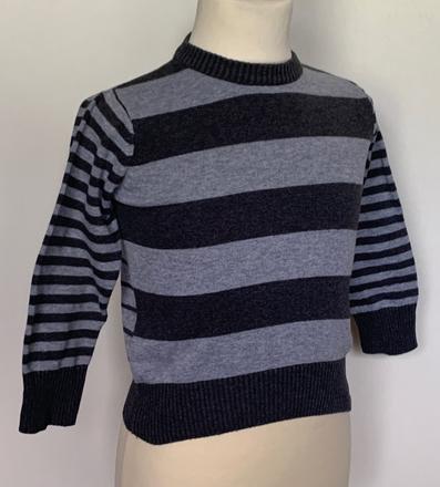 Chlapčenský sveter šedý, 104