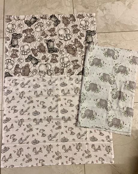 Nové bavlnené plienky,