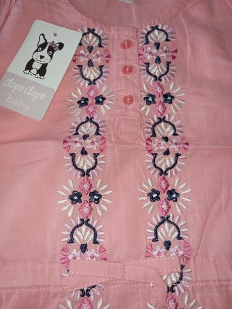 Ružová blúzka s kvetinkami, dopodopo,86