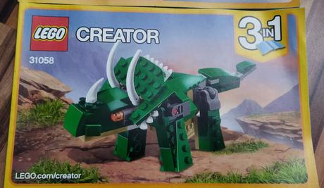 Lego creator uzasny dinosaurus 31058, 