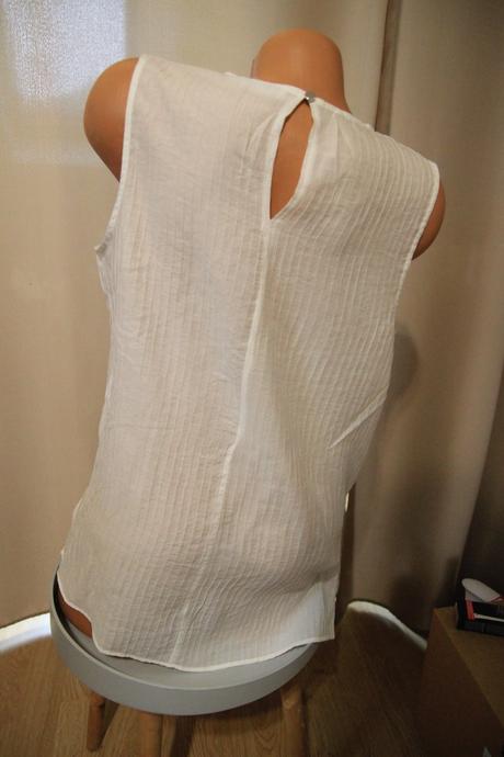 Ľahký biely top, l, l