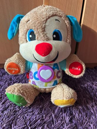 Sk rozprávajúci a spievajúci macko fisher price, 