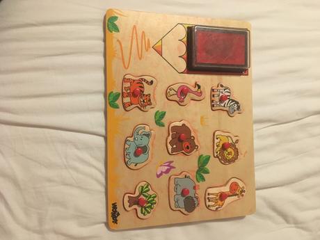 Vkladacky pečiatky zvieratka, 