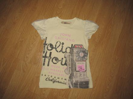 Bledo žlté tričko v. 140, 140