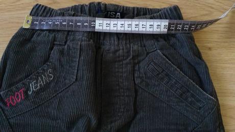 Detské vyteplené nohavice, lusa,104