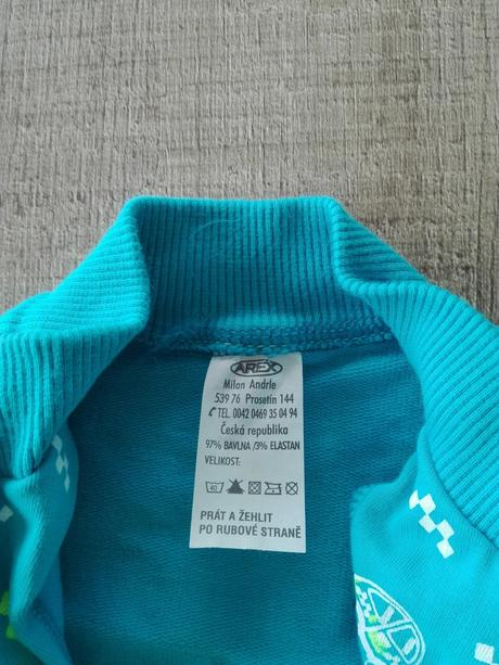 Súprava tepláky + mikina, arex,74