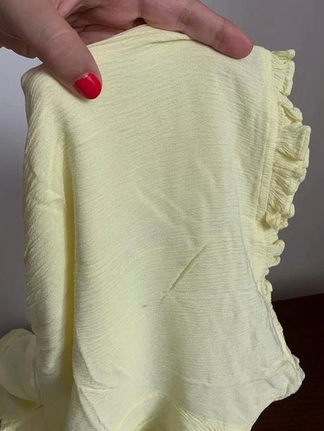 Zlty kratky overal, f&f,m