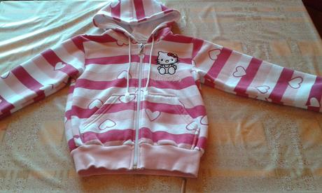 Mikina hellou kitty 122/128, 122