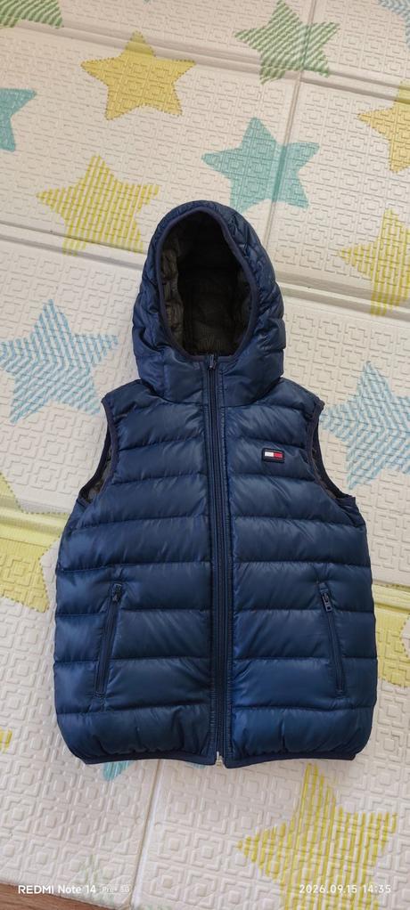 Zateplená vesta s kapucňou, tommy hilfiger,122