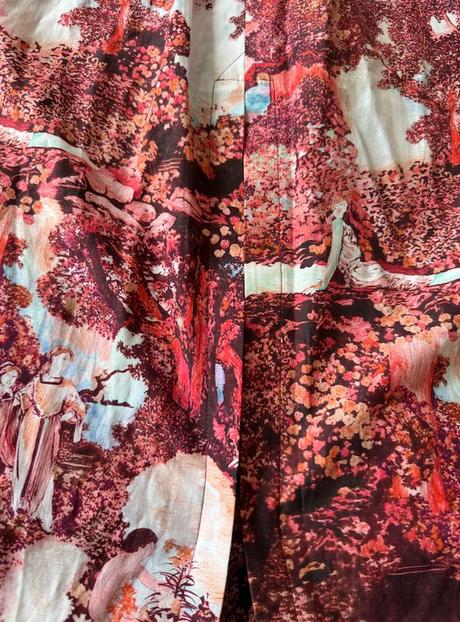 Kenzo hodvábne košelové šaty, s