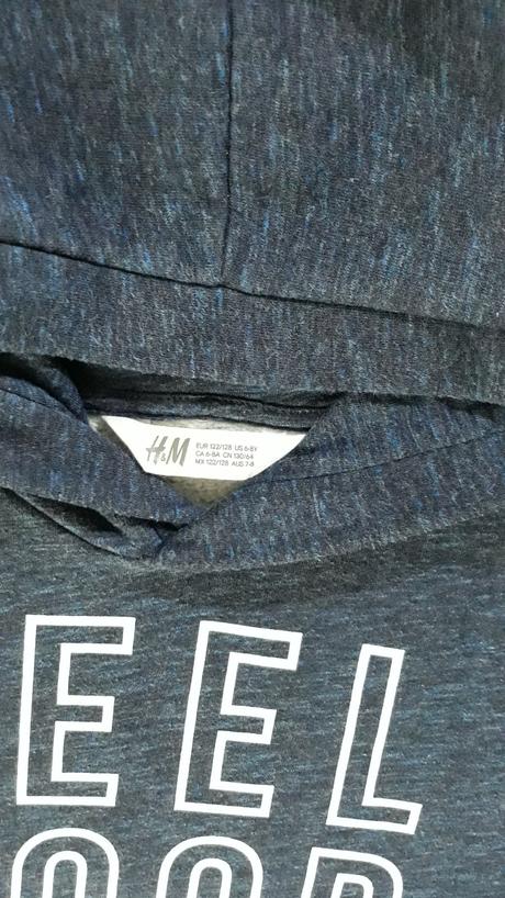 Frajerskà mikina v super stave 122/128, h&m,122
