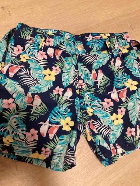 Kraťasy džungľa, h&m,128