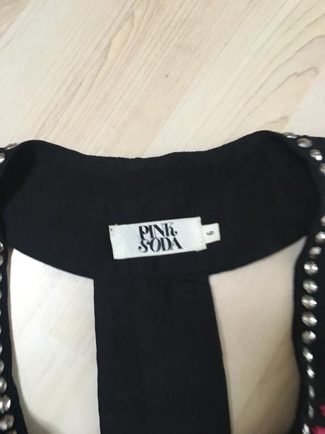 Pink soda luxusne kamienkove saty, xs