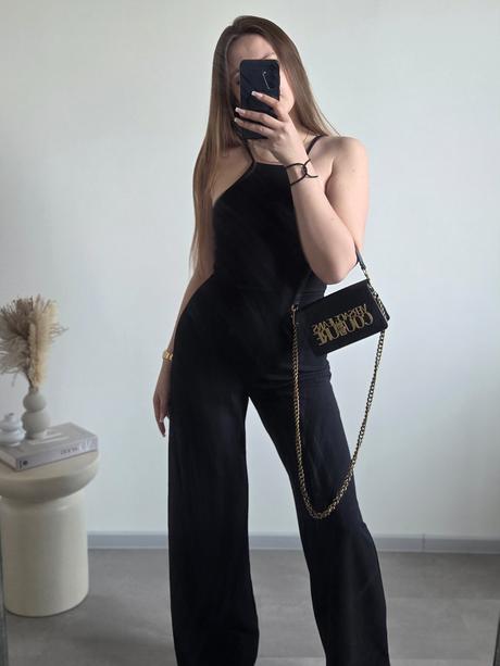 Asos čierny overal 36, 36